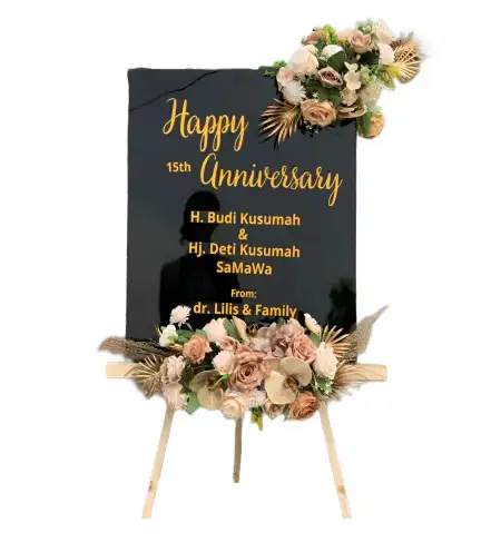 Papan Bunga Akrilik Pasarsenen